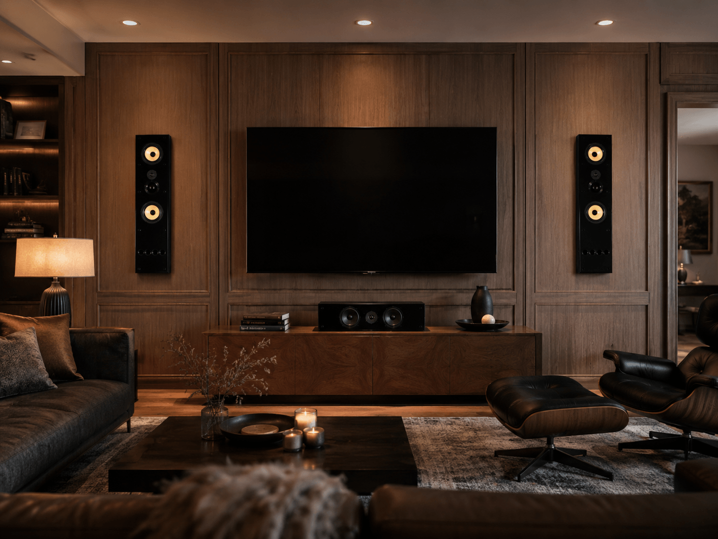 Induction Dynamics architectural speaker installation