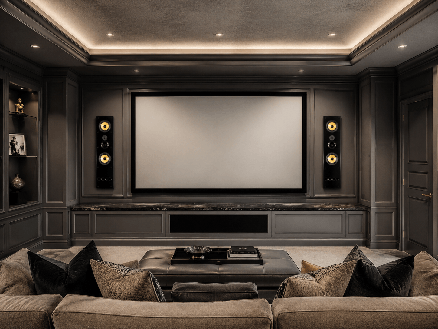Residential audio system using Induction Dynamics speakers