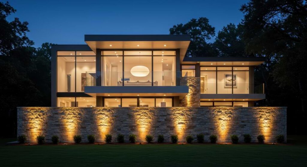 Residential or commercial accent lighting using JESCO Lighting