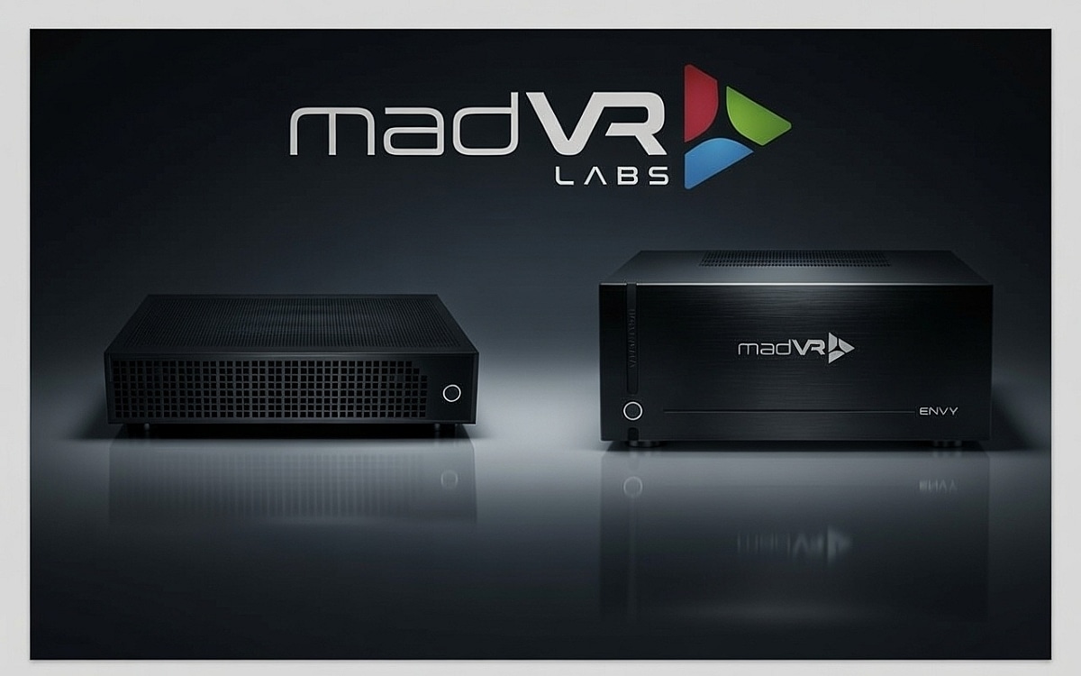High-performance projected image supported by madVR Labs processing