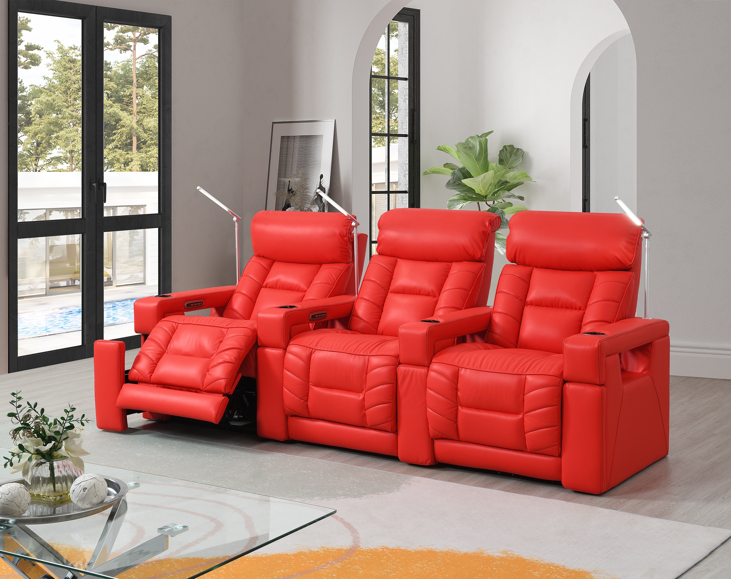 RowOne theater seating in a private cinema