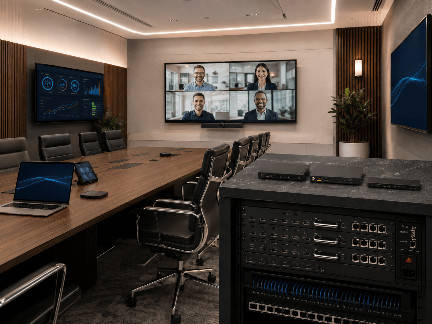 Residential AV infrastructure using Simplified Manufacturing products