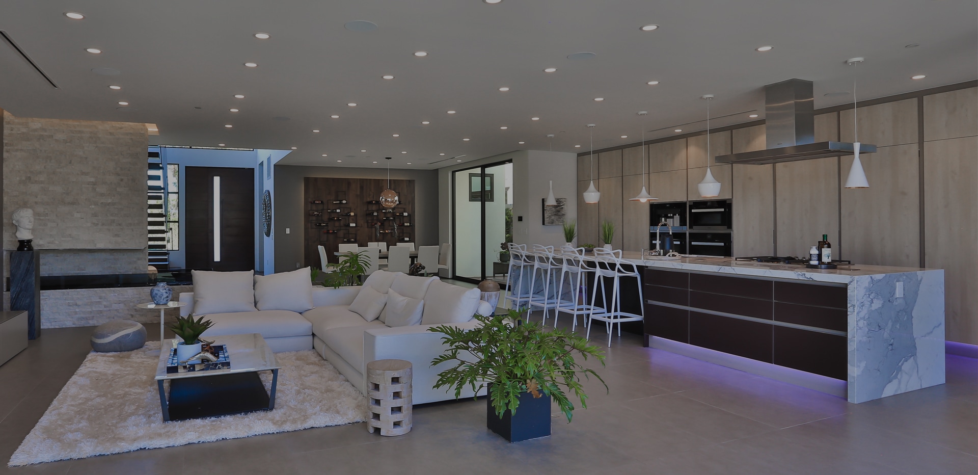 TruAudio architectural speaker installation